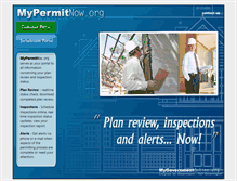 Tablet Screenshot of mypermitnow.org